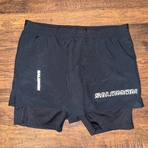 Men’s Salomon running shorts